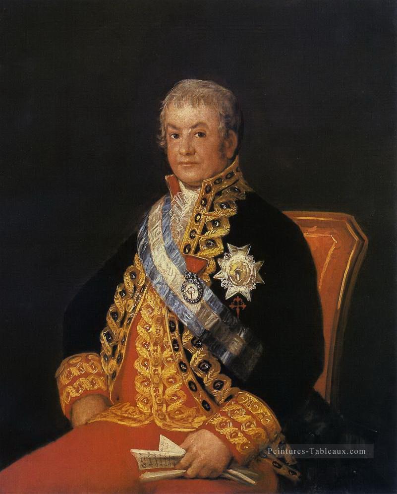 Portrait de Jose Antonio Francisco de Goya Peintures à l'huile